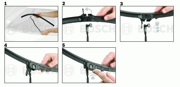 Комплект стеклоочистителей Bosch Aerotwin A957S